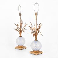 Pair of Lamps Attributed to Barovier & Toso, Murano - Sold for $2,500 on 03-03-2018 (Lot 19).jpg